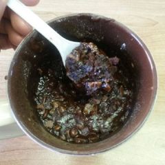 A picture of Decadent vegan mug cake.