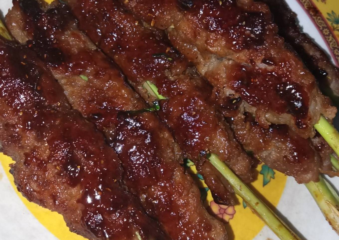 Sate lilit daging kurban