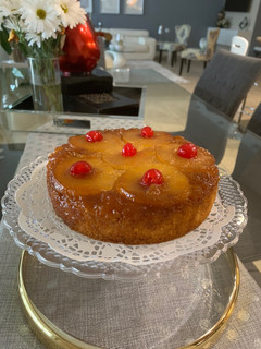 Una foto de Torta de Piña