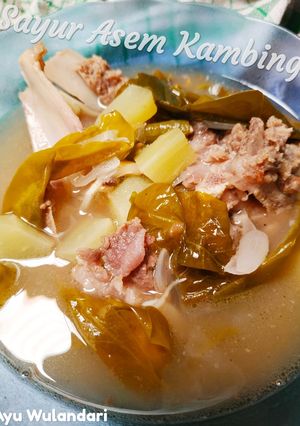 Foto resep Sayur Asem Balungan Kambing