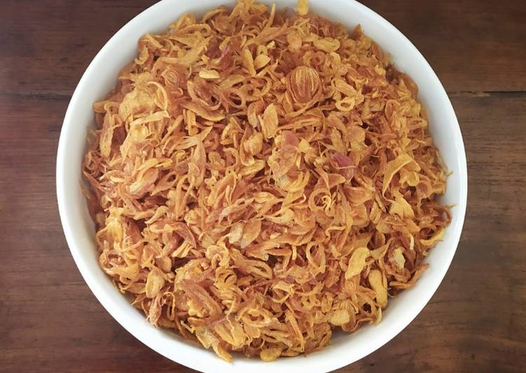 Resep 43. Bawang Goreng Renyah yang Lezat