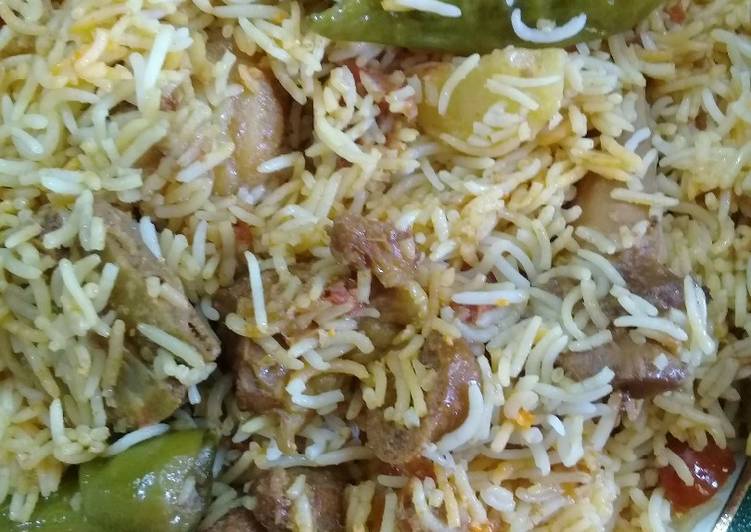 Steps to Make Speedy Beef Biryani