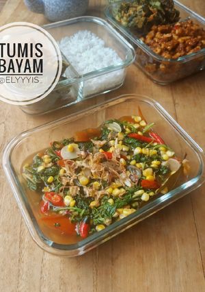 Foto resep Tumis Bayam Jagung