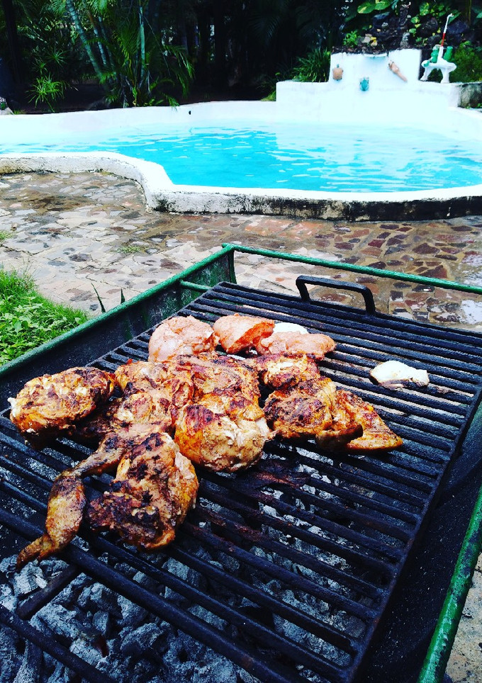 Una foto de Pollo asado