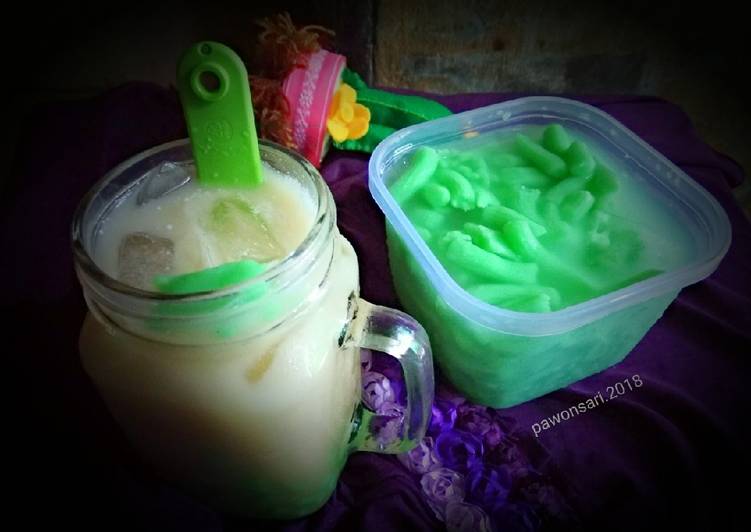 Cara membuat Es Dawet (cendol) #KamisManis  yang Enak