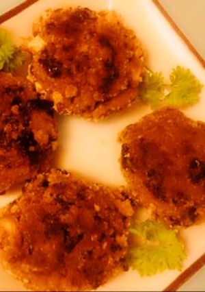 A picture of Rajma Kebab(kidney bean Kebab).