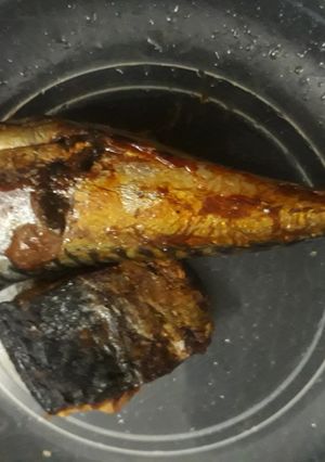 A picture of Oven grilled fish.