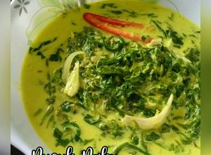 Gambar Pucuk Paku Masak Lemak Kuning
