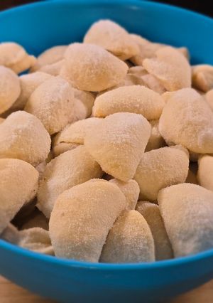 Pihe-puha hókifli (diós) recept fotója