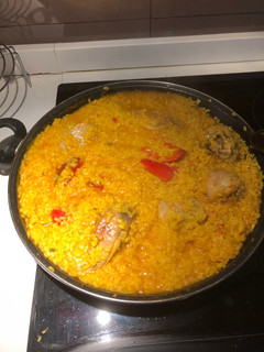Una foto de Arroz 🥘 con pollo