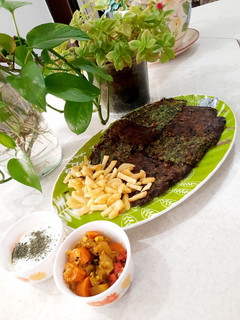 عکسی از دستور کوکو اسفناج