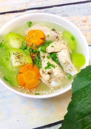 Hình của món Canh Bí Đao Nấu Gà.