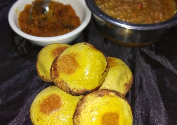 Recipe of Favorite Maize flour stuffed litti