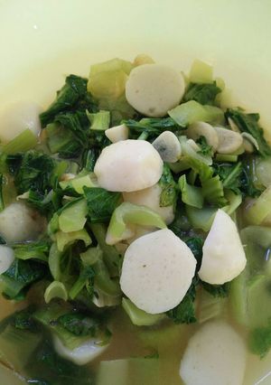 Foto resep Ca Bok Choy Bakso Ikan