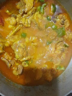 ক্যাপ্সিকাম চিকেন(capsicum chicken recipe in bengali) রেসিপির প্রধান ছবি