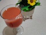 عصير الخوخ المنعش