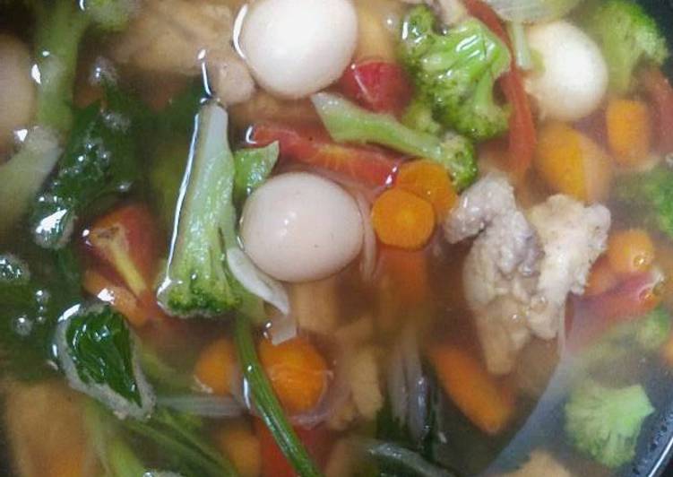  Resep  Sup kimlo brokoli ayam oleh momy ooh Cookpad