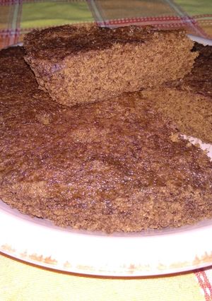 Una foto de Bizcochuelo de chocolate en microondas