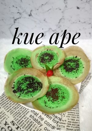 Foto resep 60.Kue ape/kue pepe