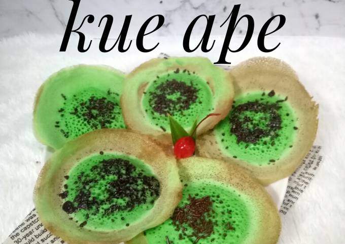 Resep Kue ape/kue pepe Resep Kue ape/kue pepe