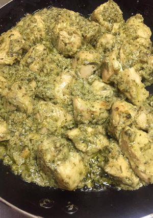 A picture of Chicken masala malai boti.