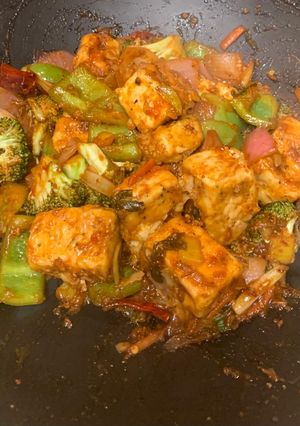 A picture of Chilli Tofu recipe.