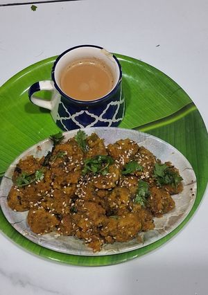 A picture of Leftover Rice muthiya.
