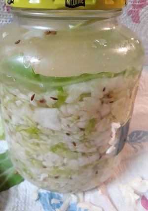 A picture of Fermented Sauerkraut Batch 9.