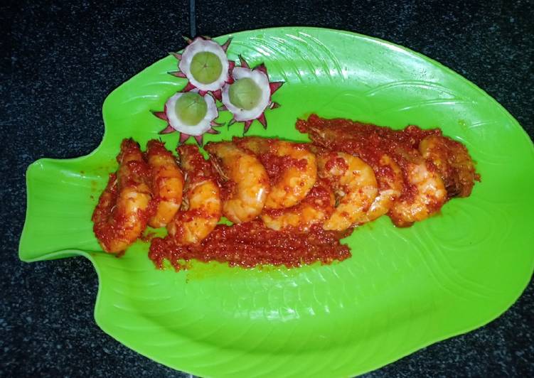 Resep Udang Goreng Balado, Bikin Ngiler