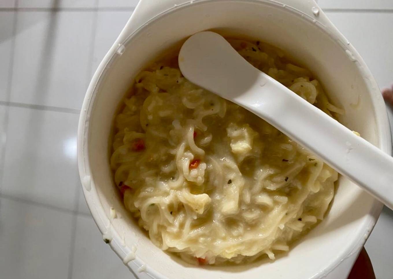 Menu utama mpasi : mie nyemek anti GTM