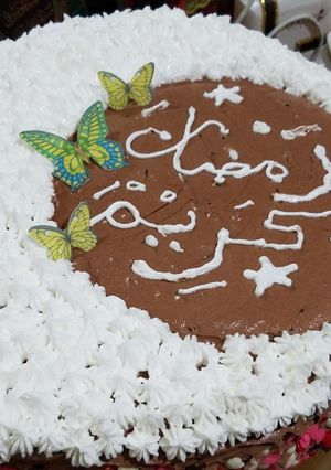 صورة لوصفة كيكة هلال رمضان ☺