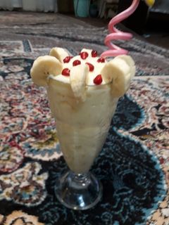 عکسی از دستور دسر موزی