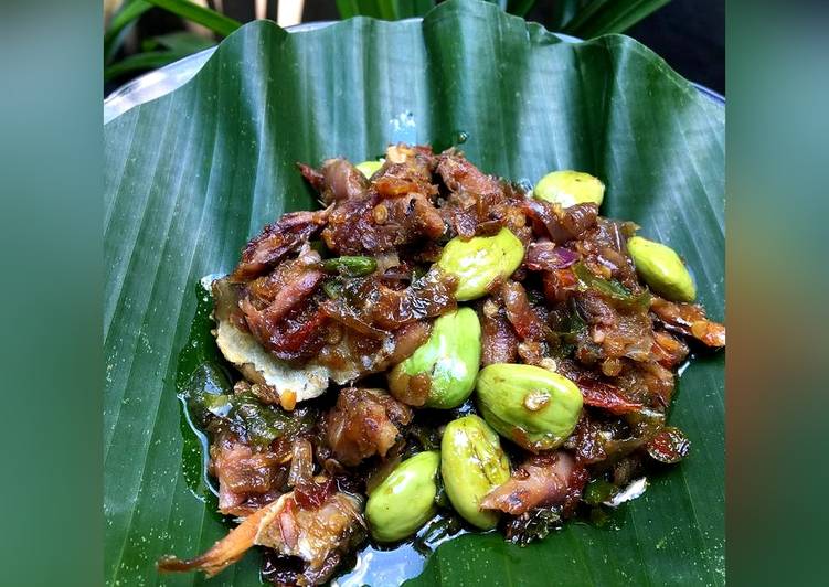 Bumbu mengolah Sambal ikan asin peda Lezat