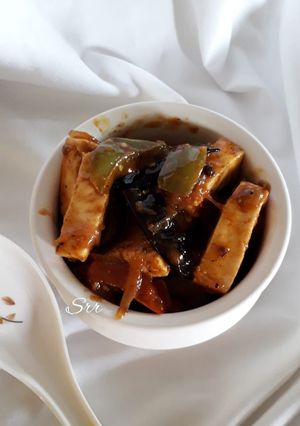 A picture of Chili Paneer.