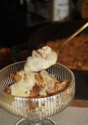 A picture of Autumn Apple Crumble.