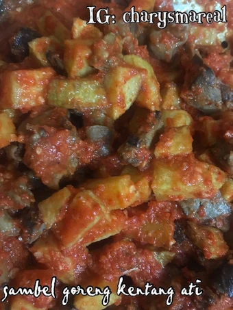 Cara Gampang Membuat Resep Sambel Goreng Kentang Ati yang Uenak Anti Ribet, Bisa Manjain Lidah