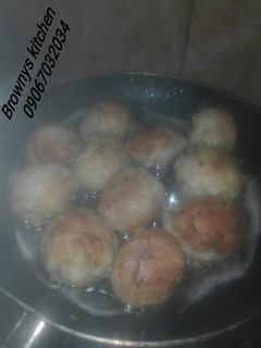 Yam ball ainihin hoton girkin