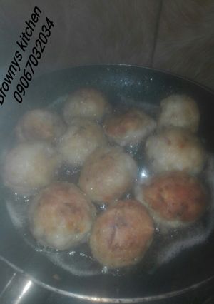 Yam ball ainihin hoton girkin