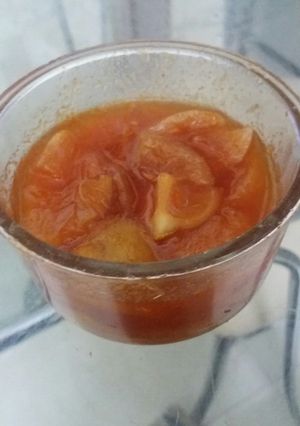 A picture of Khata mitha achar.
