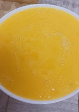 Una foto de Papilla de frutas