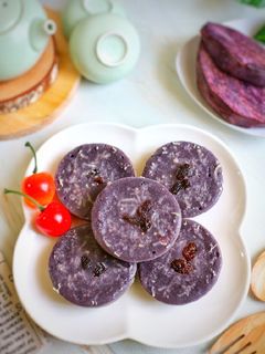 Foto resep Kue Lumpur Ubi Ungu