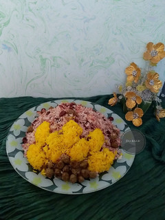عکسی از دستور آلبالو پلو