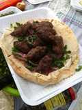 Grilled Kofta on Charcoal