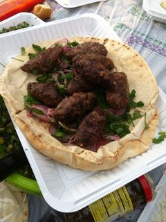 صورة لوصفة كفتة مشوية عالفحم
