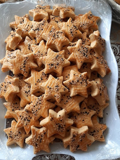 A picture of Salted cookies/vileja va chumvi.