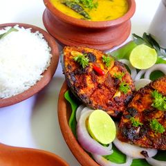 A picture of Anjal Fish Fry.