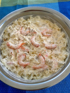 Una foto de Ensaladilla de gambas