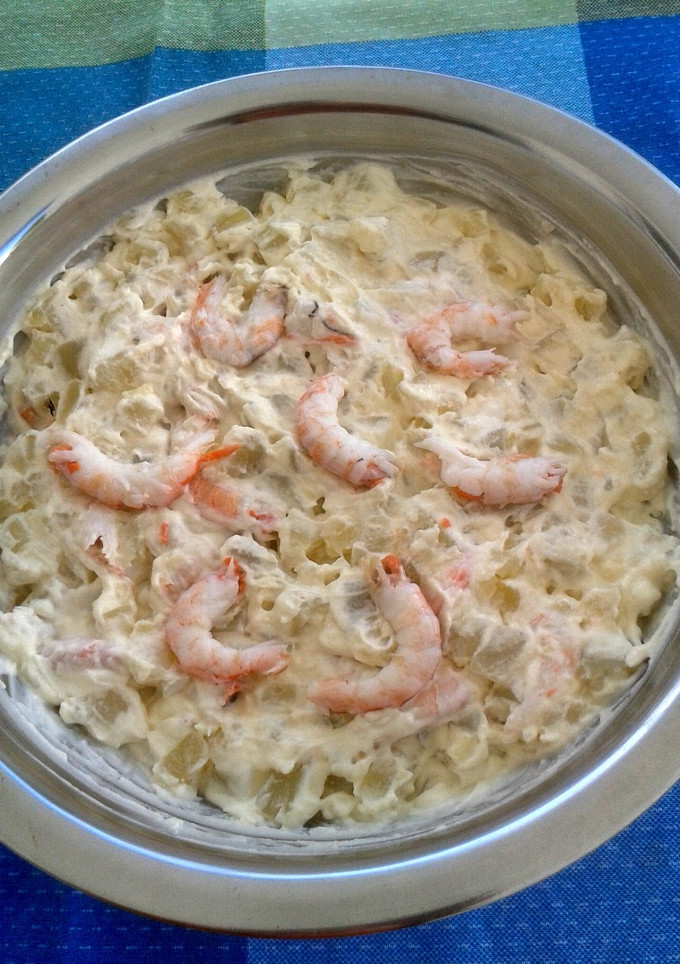 Una foto de Ensaladilla de gambas