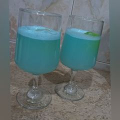 A picture of Blue Colada.