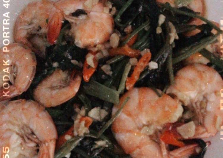 Bahan Ca Kangkung Udang | Langkah Membuat Ca Kangkung Udang Yang Sempurna